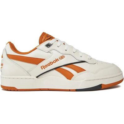 Reebok BB 4000 II - Baskets - blanc/orange - Hommes - Taille 40 - Publicité Reebok BB 4000 II - Baskets - blanc/orange - Hommes - Taille 40 - Publicité