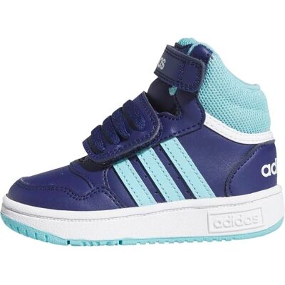 adidas Hoops Mid Schoenen - Blauw - Schoenen adidas Hoops Mid Schoenen - Blauw - Schoenen