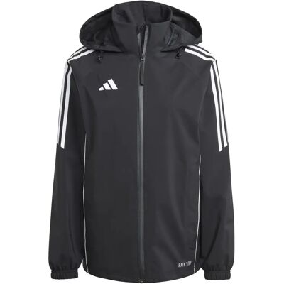 Adidas Tiro 24 Vandtæt Jakke Kvinde sort L - Jacket Adidas Tiro 24 Vandtæt Jakke Kvinde sort L - Jacket