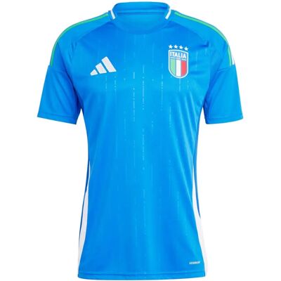 adidas Italie Modèle Maillot Bleu - Maillot de Football - Publicité adidas Italie Modèle Maillot Bleu - Maillot de Football - Publicité