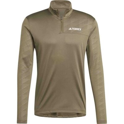 adidas Multi Cu Fermoar Pe Jumătate - Mânecă Lungă - Tricou cu Mâneci Lungi adidas Multi Cu Fermoar Pe Jumătate - Mânecă Lungă - Tricou cu Mâneci Lungi