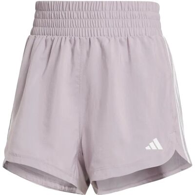 adidas Pacer Training 3-Stripes Woven High-Rise Shorts - Dam - Lila adidas Pacer Training 3-Stripes Woven High-Rise Shorts - Dam - Lila