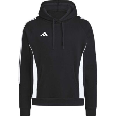 adidas Tiro 24 Pulóver kapucnival - Fekete - Légáteresztő és Újrahasznosított adidas Tiro 24 Pulóver kapucnival - Fekete - Légáteresztő és Újrahasznosított