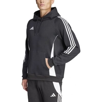 adidas Tiro 24 Pulóver kapucnival - Fekete - Pulóverek - Sportos ruházat adidas Tiro 24 Pulóver kapucnival - Fekete - Pulóverek - Sportos ruházat