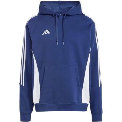 Adidas Tiro 24 Hoodie Navy/Blue - Fleece Sweatshirt for Sports Adidas Tiro 24 Hoodie Navy/Blue - Fleece Sweatshirt for Sports