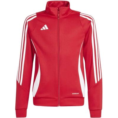 Hanorac de antrenament roșu Adidas Tiro 24 - Hanorac Hanorac de antrenament roșu Adidas Tiro 24 - Hanorac