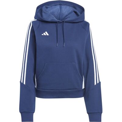 Adidas Tiro 24 Hooded Sweatshirt - Navy Blue - Women - All Year Adidas Tiro 24 Hooded Sweatshirt - Navy Blue - Women - All Year