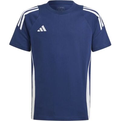 Adidas Tiro 24 Sweat Tee Jr - Baumwolle - Regulär Passform - T-Shirt Adidas Tiro 24 Sweat Tee Jr - Baumwolle - Regulär Passform - T-Shirt