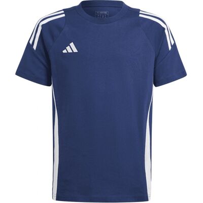 Adidas Tiro 24 Sweat Tee Jr - T-Shirt - Blau/Weiß - Kinder Adidas Tiro 24 Sweat Tee Jr - T-Shirt - Blau/Weiß - Kinder