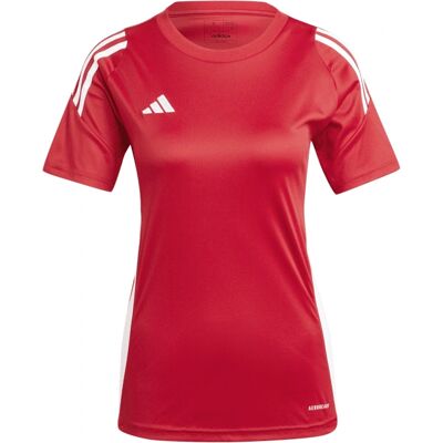 Adidas Tiro 24 Maglia Donna - Rosso Bianco Adidas Tiro 24 Maglia Donna - Rosso Bianco