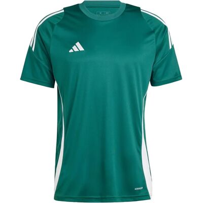 Adidas Tiro 24 Tricou - Verde Închis Alb Adidas Tiro 24 Tricou - Verde Închis Alb