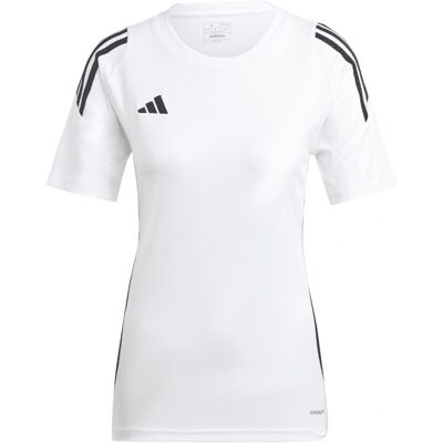 Adidas Tiro 24 Trikot Damen - Weiß Schwarz Adidas Tiro 24 Trikot Damen - Weiß Schwarz