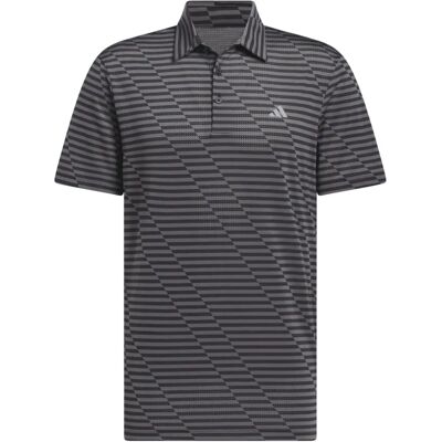 adidas Ultimate365 Mesh Print Polo - Schwarz - Poloshirt adidas Ultimate365 Mesh Print Polo - Schwarz - Poloshirt