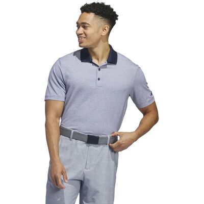 adidas Golf Polo - Weiß/Navy - Reguläre Passform - Leichtes Jersey - Primegreen adidas Golf Polo - Weiß/Navy - Reguläre Passform - Leichtes Jersey - Primegreen