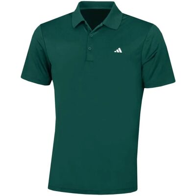 adidas Performance Groene Polo - Performance Left Chest Logo Stretch Pol adidas Performance Groene Polo - Performance Left Chest Logo Stretch Pol