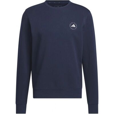 adidas Core Crew - Bleu - Sweatshirt - Golf - Publicité adidas Core Crew - Bleu - Sweatshirt - Golf - Publicité