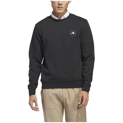 adidas Suéter de Gola Redonda - Preto - Casaco esportivo adidas Suéter de Gola Redonda - Preto - Casaco esportivo