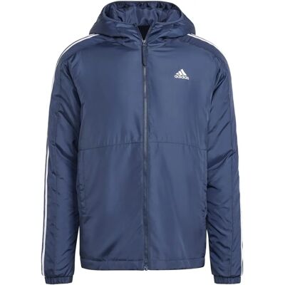 Αδιάβροχο με Κουκούλα adidas Essentials 3-Stripes - Μπουφάν Αδιάβροχο με Κουκούλα adidas Essentials 3-Stripes - Μπουφάν