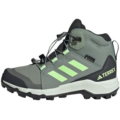 adidas Terrex Mid Gtx Dzieci - Buty Turystyczne Zielone adidas Terrex Mid Gtx Dzieci - Buty Turystyczne Zielone