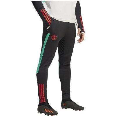 adidas Manchester United Tiro 23 Slim Fit Schwarze Fußballhosen adidas Manchester United Tiro 23 Slim Fit Schwarze Fußballhosen