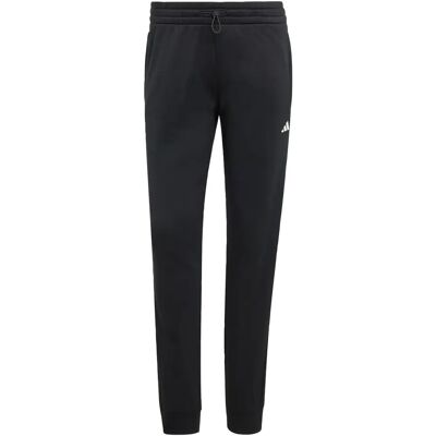 adidas AEROREADY Game And Go Regular Tapered Fleece Joggers - Svart adidas AEROREADY Game And Go Regular Tapered Fleece Joggers - Svart