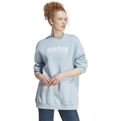 Αθλητικό φούτερ Wonder Blue Adidas W ALL SZN G SWT - Φούτερ Αθλητικό φούτερ Wonder Blue Adidas W ALL SZN G SWT - Φούτερ