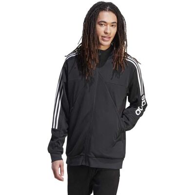 Veste Tiro Wordmark noire Adidas - Sportive et à Gestion de l'Humidité - Publicité Veste Tiro Wordmark noire Adidas - Sportive et à Gestion de l'Humidité - Publicité
