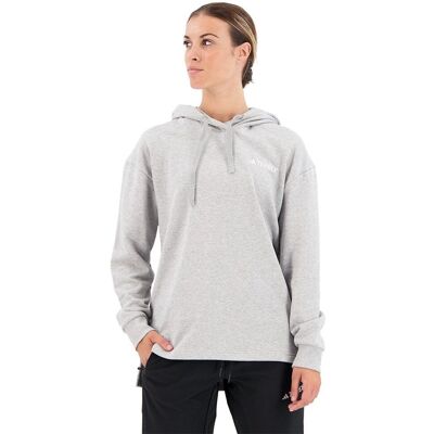 adidas Terrex Logo Hoodie - Kobiety - Szary adidas Terrex Logo Hoodie - Kobiety - Szary