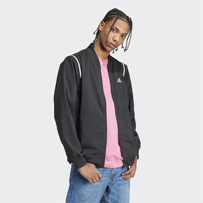 Adidas Bl Upf Jkt Q3 - Czarny - Kurtka Adidas Bl Upf Jkt Q3 - Czarny - Kurtka