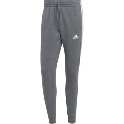 Spodnie Adidas - Essentials Fleece - Ciemnoszary Heather Spodnie Adidas - Essentials Fleece - Ciemnoszary Heather