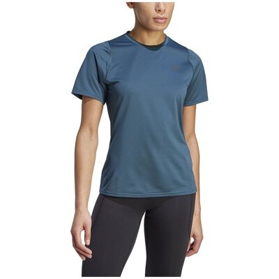 Adidas Run Icons 3 Bar Recyceltes Laufshirt - Arktisnacht - Laufshirt Adidas Run Icons 3 Bar Recyceltes Laufshirt - Arktisnacht - Laufshirt