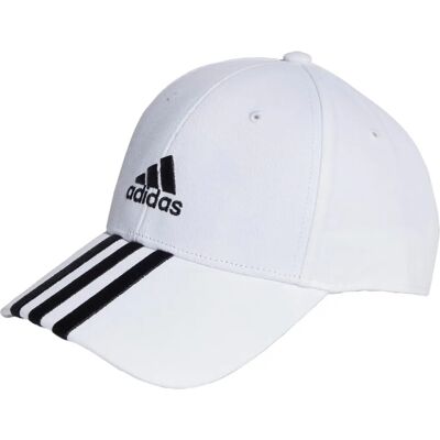 Adidas Baseball 3-Λωρίδες Καπέλο από Βαμβακερό Twill (II3509) λευκό/μαύρο Adidas Baseball 3-Λωρίδες Καπέλο από Βαμβακερό Twill (II3509) λευκό/μαύρο