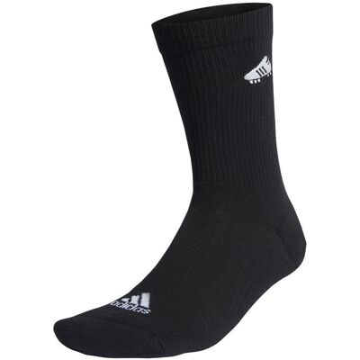 Chaussettes de foot adidas brodées - Noir Chaussettes de foot adidas brodées - Noir