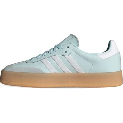 adidas Originals Sambae W - Almost Blue/Alb/Argintiu Metalic - Pantofi sport adidas Originals Sambae W - Almost Blue/Alb/Argintiu Metalic - Pantofi sport