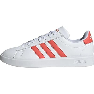 Baskets Adidas Grand Court 2.0 Hommes Blanc - Publicité Baskets Adidas Grand Court 2.0 Hommes Blanc - Publicité