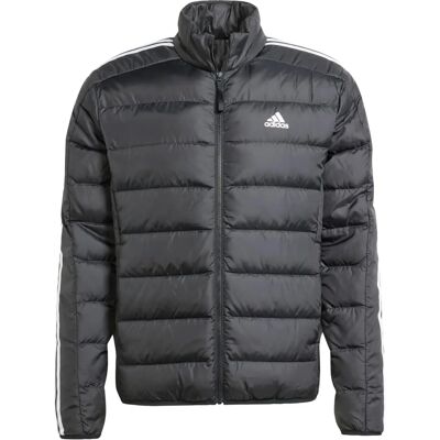 Giacca imbottita nera adidas da uomo - 3 strisce Giacca imbottita nera adidas da uomo - 3 strisce