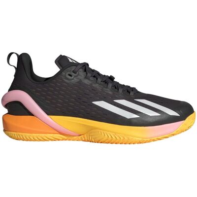 Tênis de tênis em saibro adidas Cybersonic - Preto Tênis de tênis em saibro adidas Cybersonic - Preto