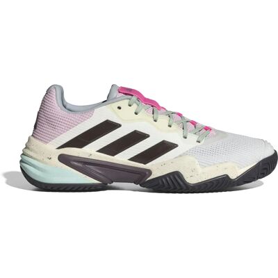 Chaussures de tennis Adidas Barricade 13 Blanches - Homme Chaussures de tennis Adidas Barricade 13 Blanches - Homme
