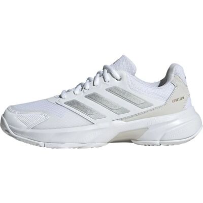 Adidas Courtjam Control 3 Cloud White/Argent Métallique/Grey One Adidas Courtjam Control 3 Cloud White/Argent Métallique/Grey One