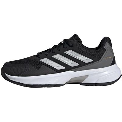 Adidas Courtjam Control 3 Allcourt Tennisschoenen - Zwart Adidas Courtjam Control 3 Allcourt Tennisschoenen - Zwart