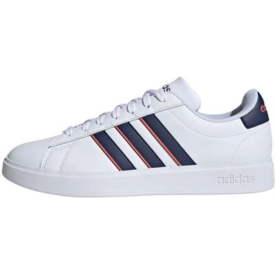 Adidas Grand Court 2.0 Toute l'année Homme Noir/Blanc - Baskets - Publicité Adidas Grand Court 2.0 Toute l'année Homme Noir/Blanc - Baskets - Publicité