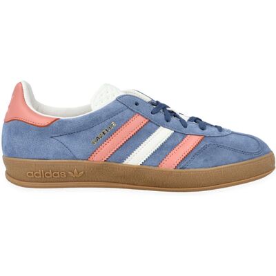 Adidas Gazelle Indoor Trainers - Albastru și Argilă - Pantofi pentru interior Adidas Gazelle Indoor Trainers - Albastru și Argilă - Pantofi pentru interior