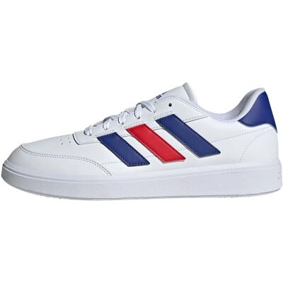 Chaussures adidas Courtblock - Blanc - Unisexe - Publicité Chaussures adidas Courtblock - Blanc - Unisexe - Publicité