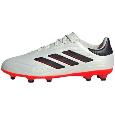 adidas Copa Pure II Liga FG Junior - Cuero sintético - Blanco/Negro/Rojo - Botas de fútbol adidas Copa Pure II Liga FG Junior - Cuero sintético - Blanco/Negro/Rojo - Botas de fútbol