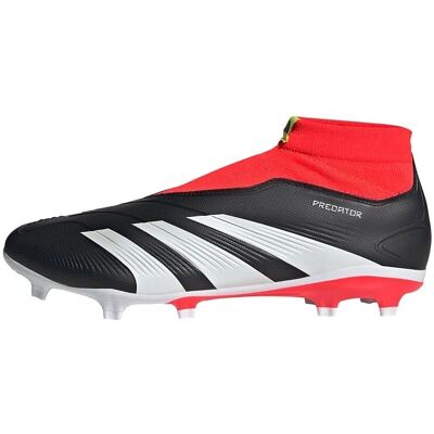 adidas Predator Laceless FG Μαύρο/Άσπρο/Κόκκινο - Μπότες ποδοσφαίρου adidas Predator Laceless FG Μαύρο/Άσπρο/Κόκκινο - Μπότες ποδοσφαίρου