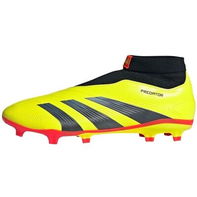 adidas Predator 24 League Laceless buty do piłki nożnej - Żółty/Czarny/Czerwony - 9.5 adidas Predator 24 League Laceless buty do piłki nożnej - Żółty/Czarny/Czerwony - 9.5