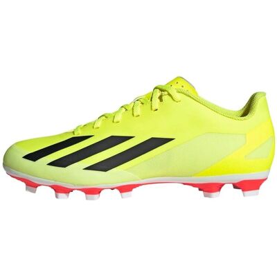 adidas X Crazyfast Club FG Jaune/Noir/Rouge - Chaussures de Football - Publicité adidas X Crazyfast Club FG Jaune/Noir/Rouge - Chaussures de Football - Publicité