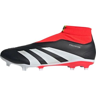 adidas Predator Laceless Football Boots - Black/White/Red - 12.5 adidas Predator Laceless Football Boots - Black/White/Red - 12.5