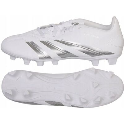 Buty Piłkarskie Adidas Predator Club Fxg - Białe Buty Piłkarskie Adidas Predator Club Fxg - Białe