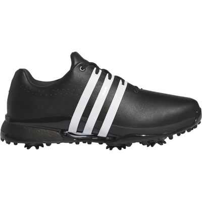 adidas Tour360 24 Boost Golf Shoes - Black/White adidas Tour360 24 Boost Golf Shoes - Black/White